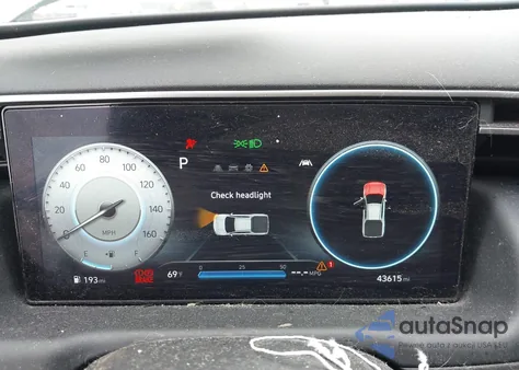 2023 Hyundai Santa Cruz Sel z USA, uszkodzony, nr VIN 5NTJCDAE7PH053970